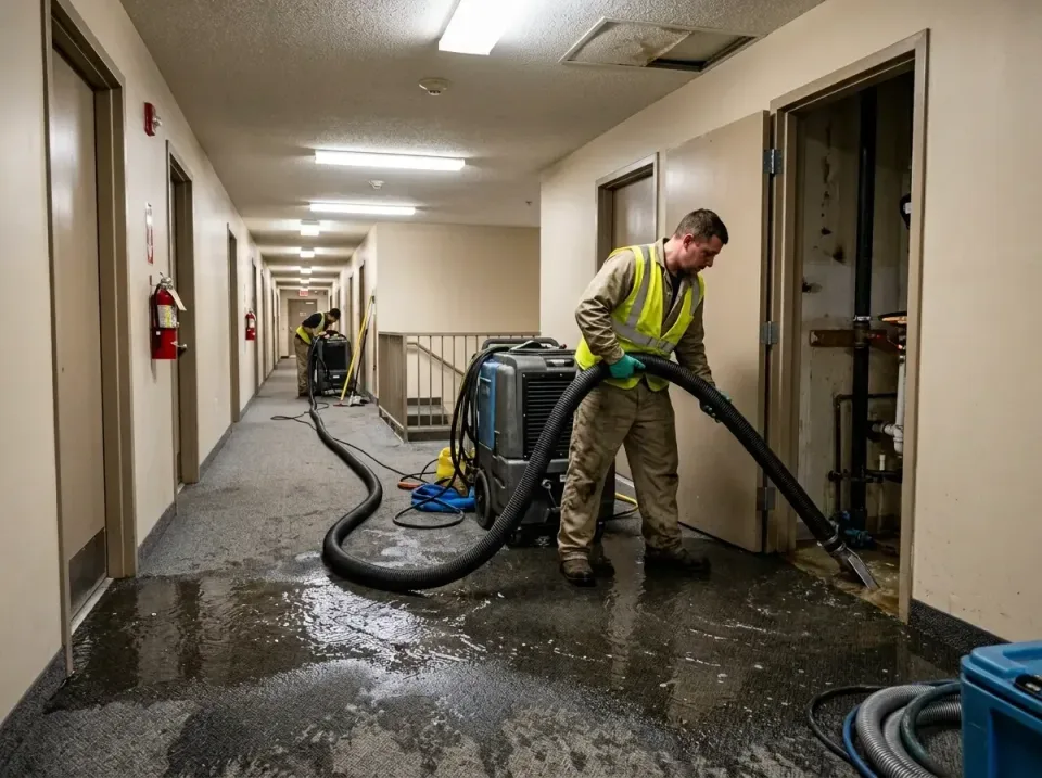 multi-unit-apartment-hallway-f-005 — frequently asked questions, Emergency Burst Pipe Water Extraction & Removal in Nelsonvi…